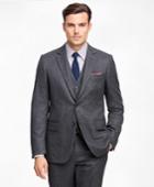 Brooks Brothers Men's Fitzgerald Fit Three-piece Flannel 1818 Suit