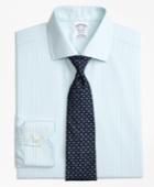 Brooks Brothers Men's Slim Fitted Dress Shirt, Non-iron Stripe
