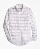 Brooks Brothers Non-iron Regent Fit Multi-windowpane Sport Shirt