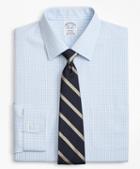 Brooks Brothers Regent Fitted Dress Shirt, Non-iron Triple Check