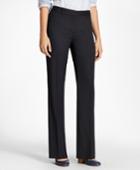 Brooks Brothers Women's Petite Wool Wide-leg Pants