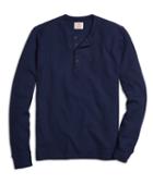 Brooks Brothers Long-sleeve Henley Shirt
