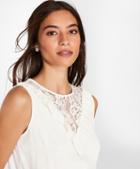 Brooks Brothers Lace-trimmed Blouse