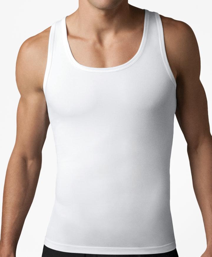 Brooks Brothers Men's Spanx Cotton Compression Tank
