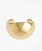 Brooks Brothers Women's Gold Faceted Cuff
