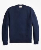 Brooks Brothers Anchor-embroidered Crewneck Sweater