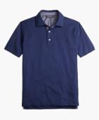 Brooks Brothers Slim Fit Vintage Jacquard Polo  Shirt