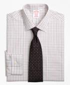 Brooks Brothers Non-iron Madison Fit Triple Shadow Check Dress Shirt