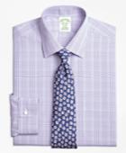 Brooks Brothers Men's Extra Slim Fit Slim-fit Dress Shirt, Non-iron Tonal Plaid