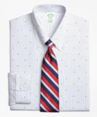 Brooks Brothers Men's Extra Slim Fit Slim-fit Dress Shirt, Non-iron Stripe Pine