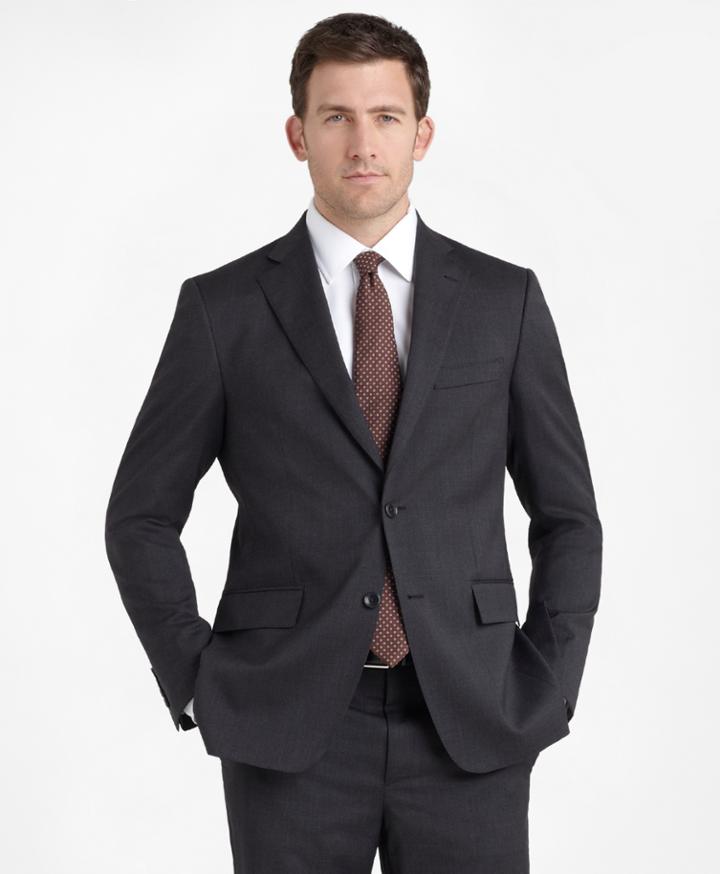 Brooks Brothers Men's Regent Fit Solid 1818 Suit