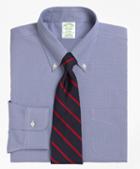 Brooks Brothers Non-iron Milano Fit Houndstooth Dress Shirt