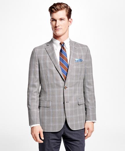 Brooks Brothers Fitzgerald Fit Houndstooth With Deco Sport Coat
