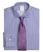 Brooks Brothers Men's Regular Fit Split Stripe Dress Shirt