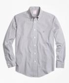 Brooks Brothers Non-iron Madison Fit Heathered Glen Plaid Sport Shirt