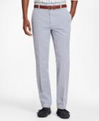 Brooks Brothers Men's Milano Fit Gingham Seersucker Pants