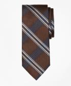 Brooks Brothers Men's Plaid Stripe Tie