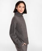 Brooks Brothers Merino Wool-alpaca Turtleneck Sweater