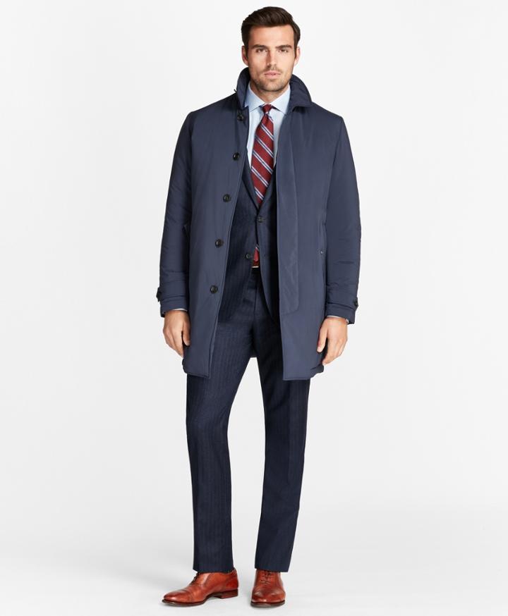 Brooks Brothers Men's Water Repellent Car Coat