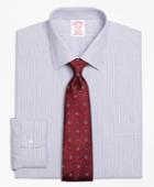 Brooks Brothers Men's Non-iron Regular Fit Narrow Stripe Dress Shirt