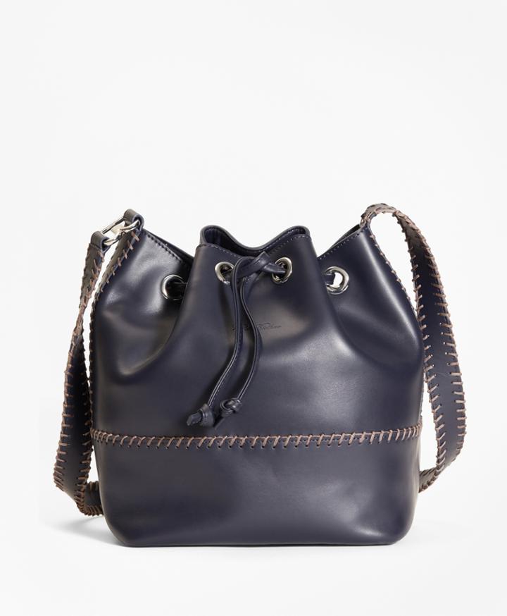 Brooks Brothers Women's Leather Daria Bucket Bag