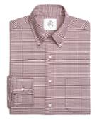 Brooks Brothers Men's Prince Of Wales Oxford Button-down Shirt