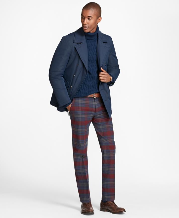 Brooks Brothers Men's Water Repellent Pea Coat