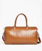Brooks Brothers Leather Duffle Bag