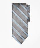Brooks Brothers Twill Framed Stripe Tie