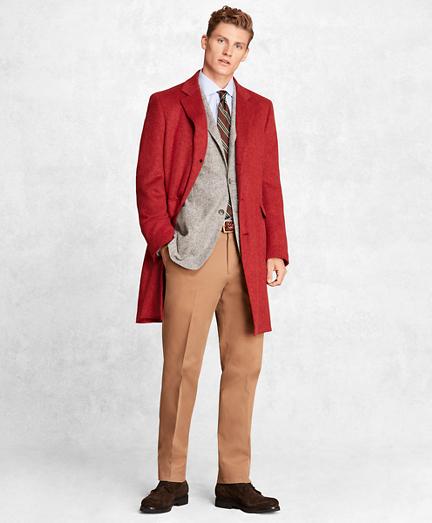 Brooks Brothers Golden Fleece Camel Hair Topcoat