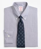 Brooks Brothers Men's Regular Fit Classic-fit Dress Shirt, Non-iron Two-tone Check