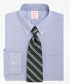 Brooks Brothers Non-iron Traditional Fit Brookscool Button-down Collar Dress Shirt