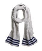 Brooks Brothers Tipped Cashmere Knit Scarf