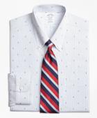 Brooks Brothers Regent Fitted Dress Shirt, Non-iron Stripe Pine