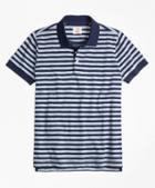 Brooks Brothers Sailor Stripe Jersey Polo Shirt