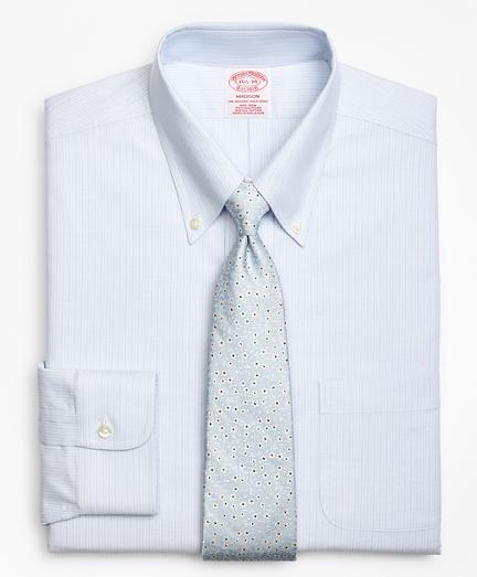 Brooks Brothers Brookscool Madison Classic-fit Dress Shirt, Non-iron Tonal Alternating Stripe