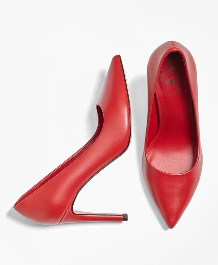 Brooks Brothers Women's Leather Pumps