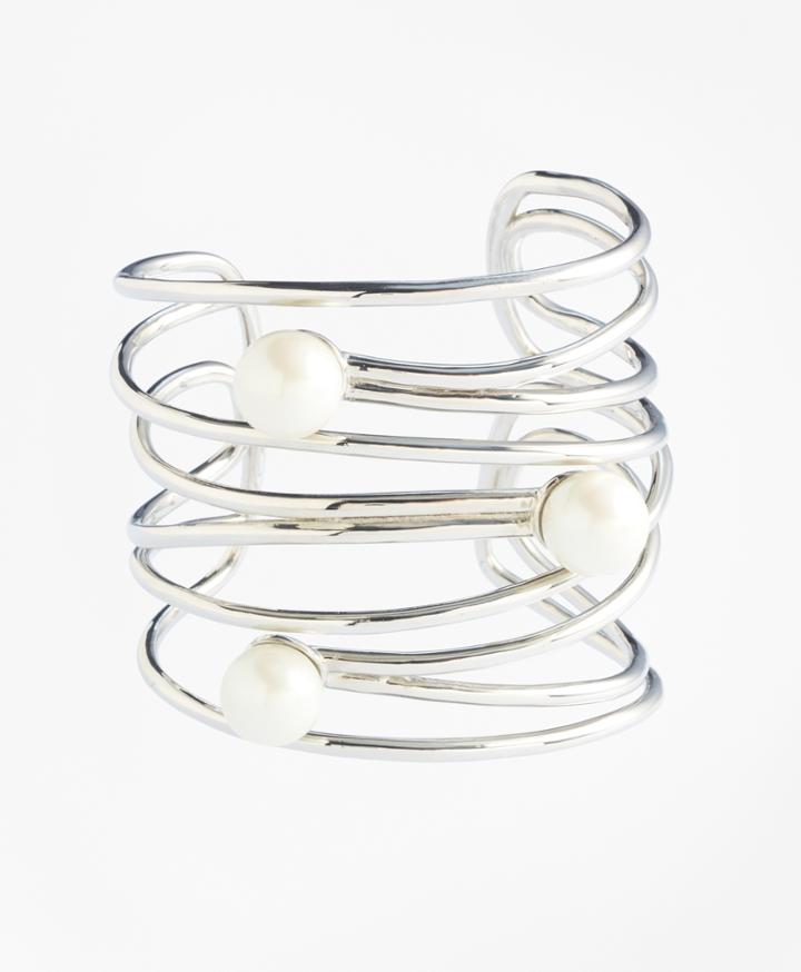 Brooks Brothers Women's Abstract Wire Cuff