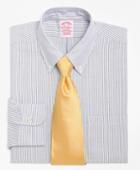 Brooks Brothers Men's Relaxed Fit Stripe Dress Shirt