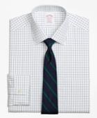 Brooks Brothers Men's Regular Fit Classic-fit Dress Shirt, Non-iron Windowpane