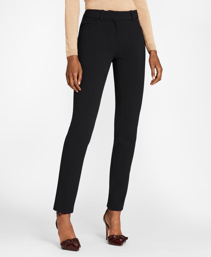 Brooks Brothers Women's Petite Stretch Wool Cavalry Twill Pants