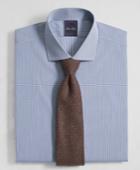 Brooks Brothers Men's Golden Fleece Slim Fit English Collar Mini Gingham Dress Shirt