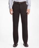 Brooks Brothers Men's Madison Fit Flat-front Classic Gabardine Trousers