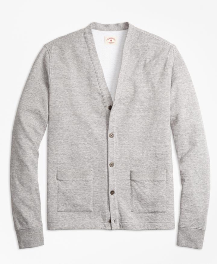 Brooks Brothers Men's Double-knit Pique Cardigan