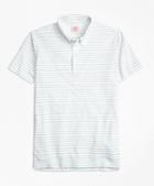 Brooks Brothers Jacquard Feeder-stripe Polo Shirt