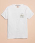 Brooks Brothers Red Fleece Bicycle Graphic T-shirt