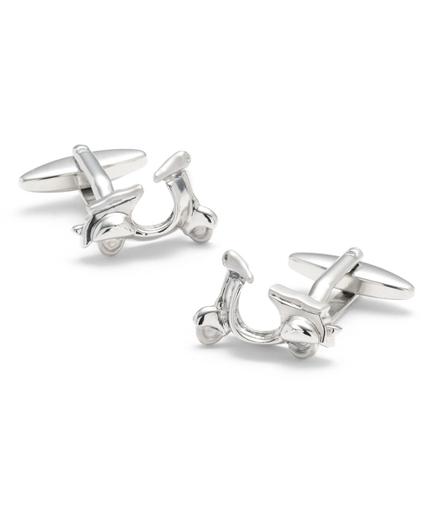 Brooks Brothers Sterling Scooter Cuff Links