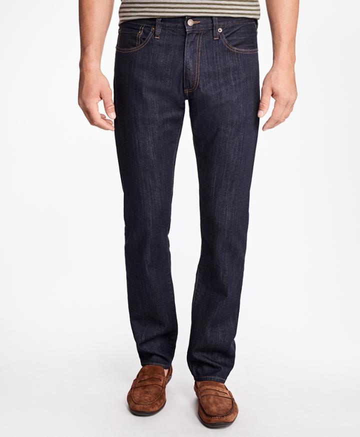 Brooks Brothers Men's Supima Stretch Denim Slim Fit Jeans
