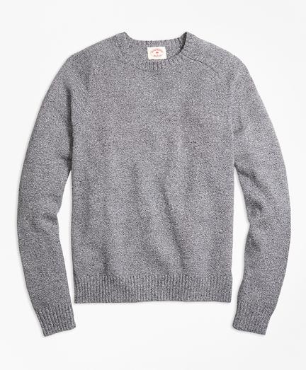 Brooks Brothers Marled Cotton Crewneck Sweater