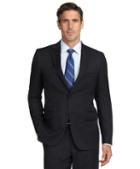 Brooks Brothers Fitzgerald Fit Double Track Stripe 1818 Suit